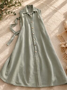 grey maxi dress zara BNWT Textured Grey Knit ZARA High Neck Chenille Midi Maxi Dress S